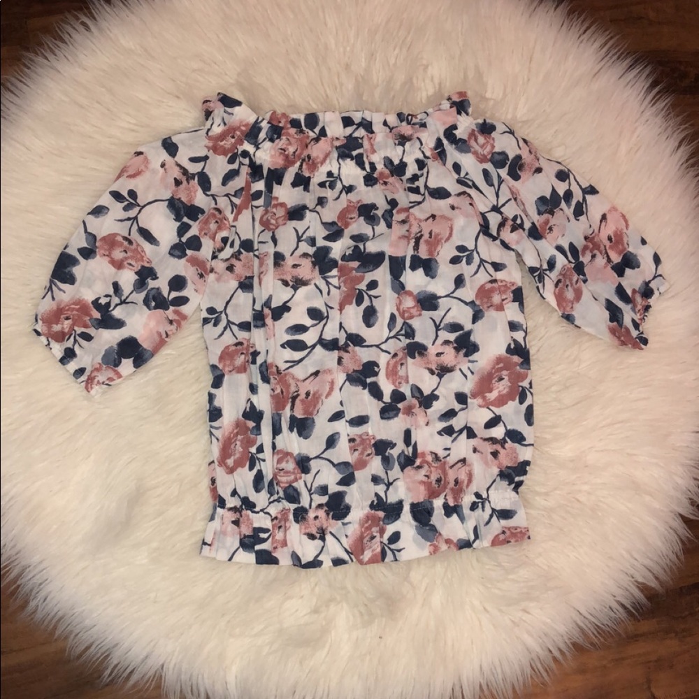 Off the shoulder blouse